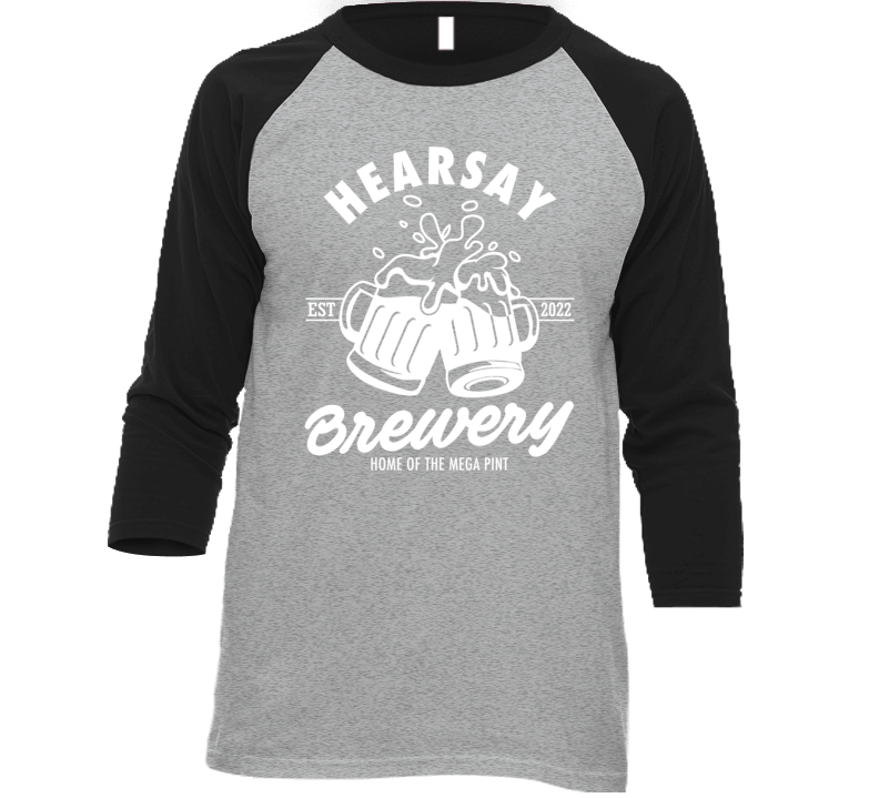 Hearsay Brewery Home Of The Mega Pint T Shirt