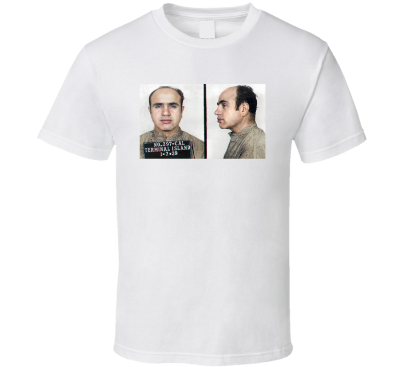 Al Capone Mug Shot T Shirt