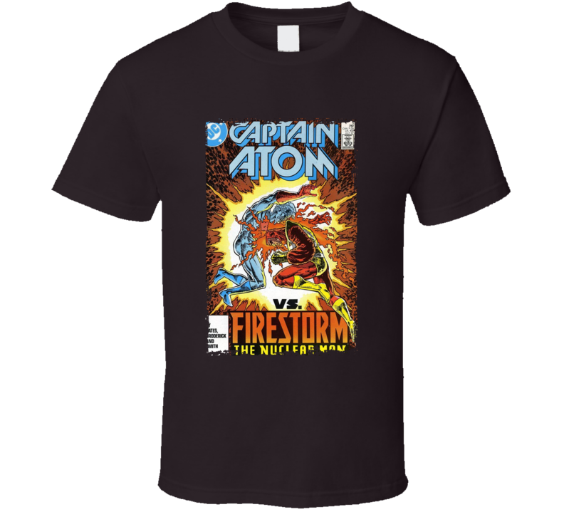 Captain Atom Vs Firestorm Comic Issue 5 T Shirt