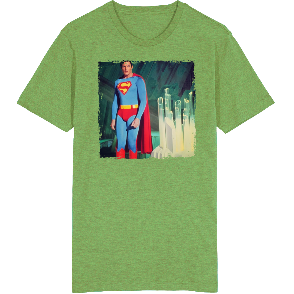 Superman Christopher Reeve Fortress Of Solitude T Shirt