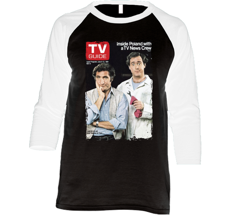 Taxi Judd Hirsch Andy Kaufman Tv Series Raglan T Shirt