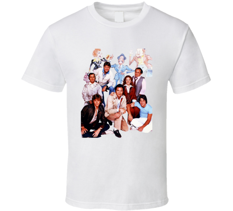 Taxi 70s Tv Cast T Shirt
