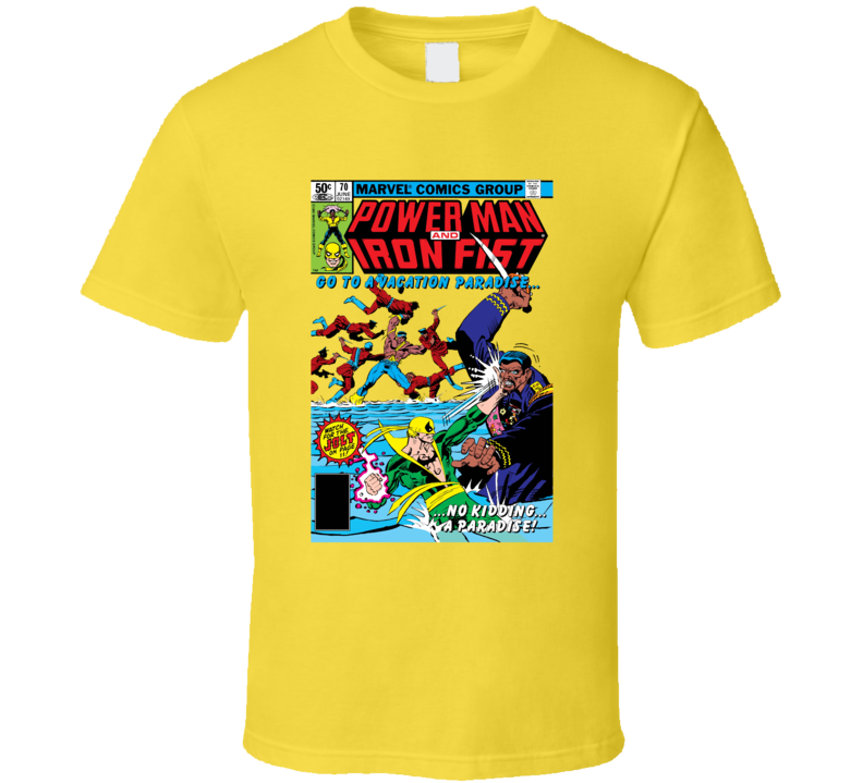 Power Man And Iron Fist Comic Issue 70 T Shirt