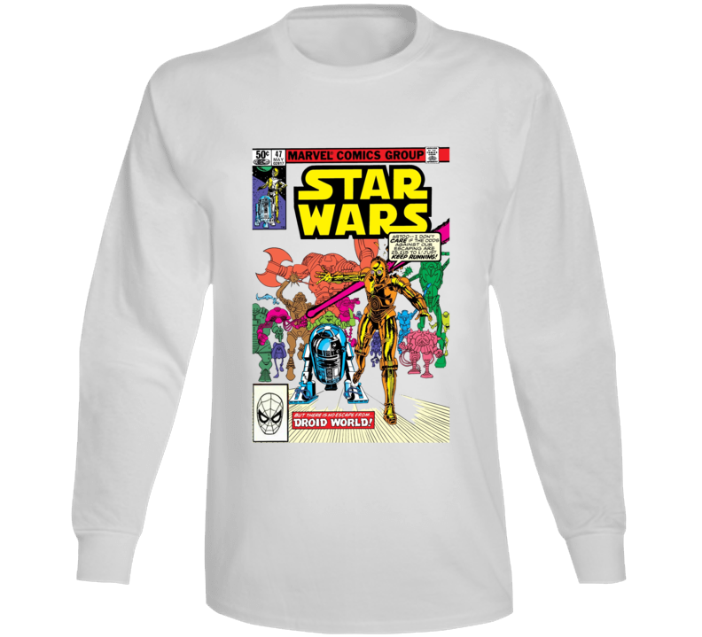 Star Wars Comic Issue 47 Long Sleeve T Shirt