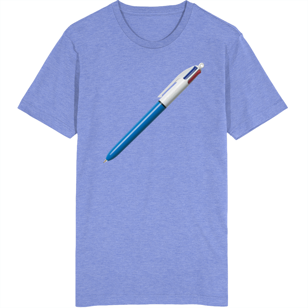 Bic Pen Vintage 4 Color Click Pen T Shirt