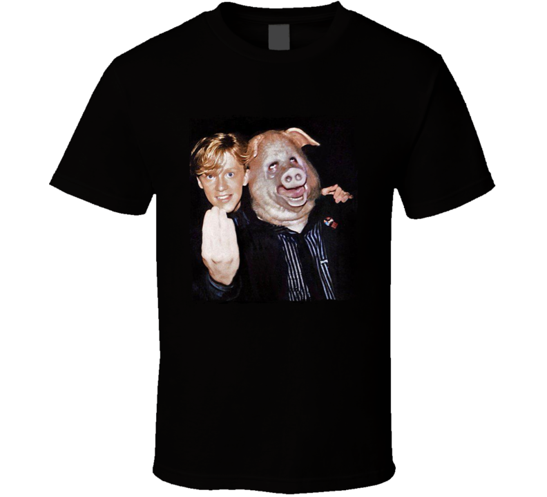 Weird Science Pig Head Anthony Michael Hall Movie T Shirt