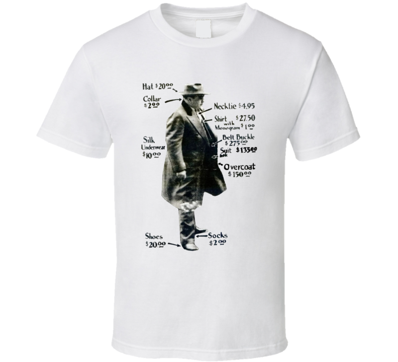 Al Capone Clothing Prices T Shirt