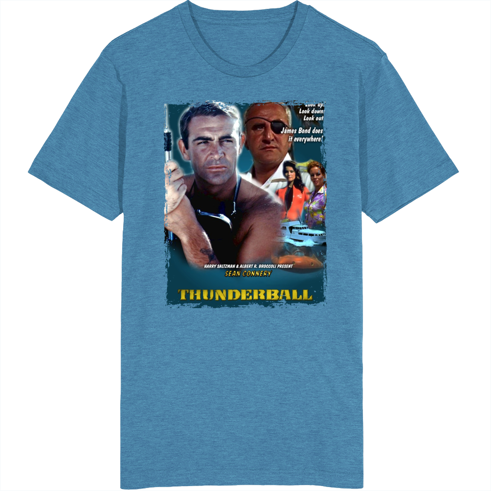 Thunderball 007 Connery Movie T Shirt