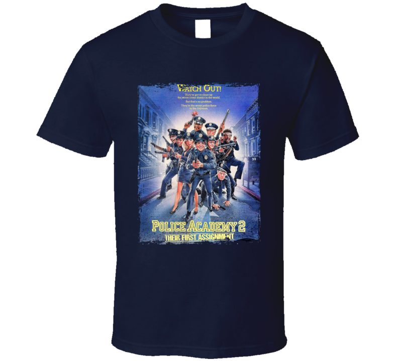 Police Academy 2 Movie T Shirt