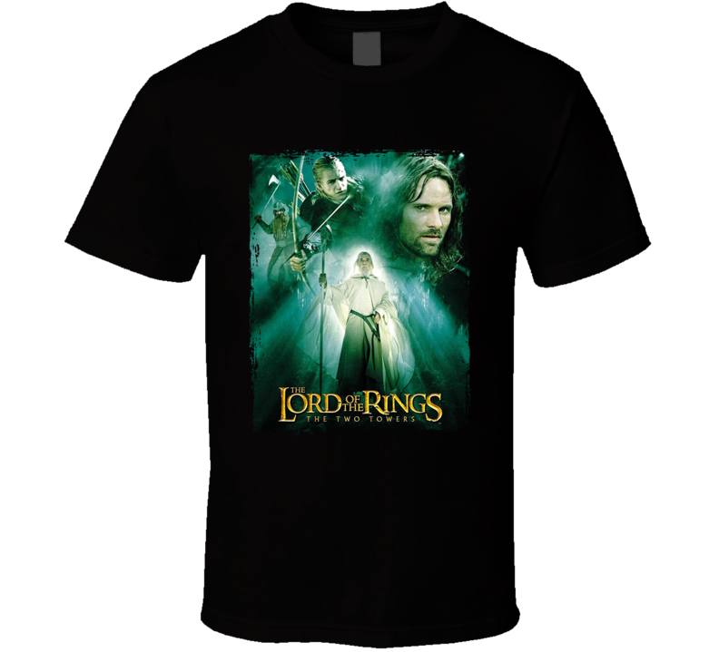 The Lord Of The Rings The Two Towers Viggo Mortenson Movie T Shirt