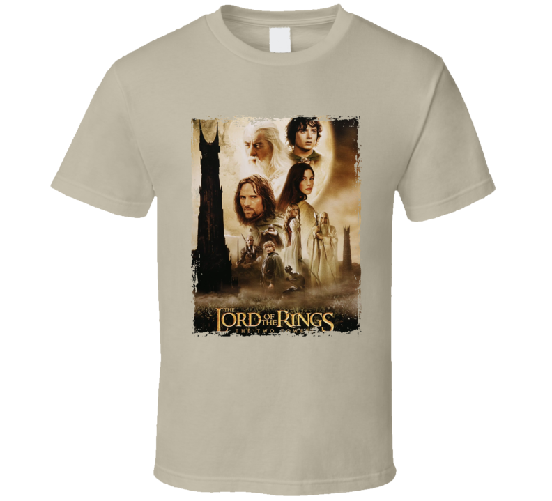 The Lord Of The Rings The Two Towers Elijah Wood Movie T Shirt