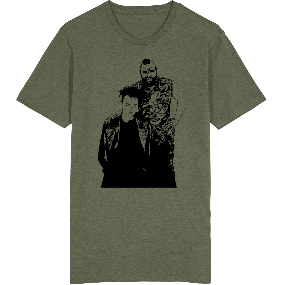The A-team Mr T And Boy George T Shirt