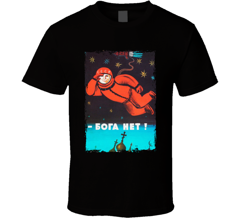 Yuri Gagarin Soviet Cosmonaut T Shirt
