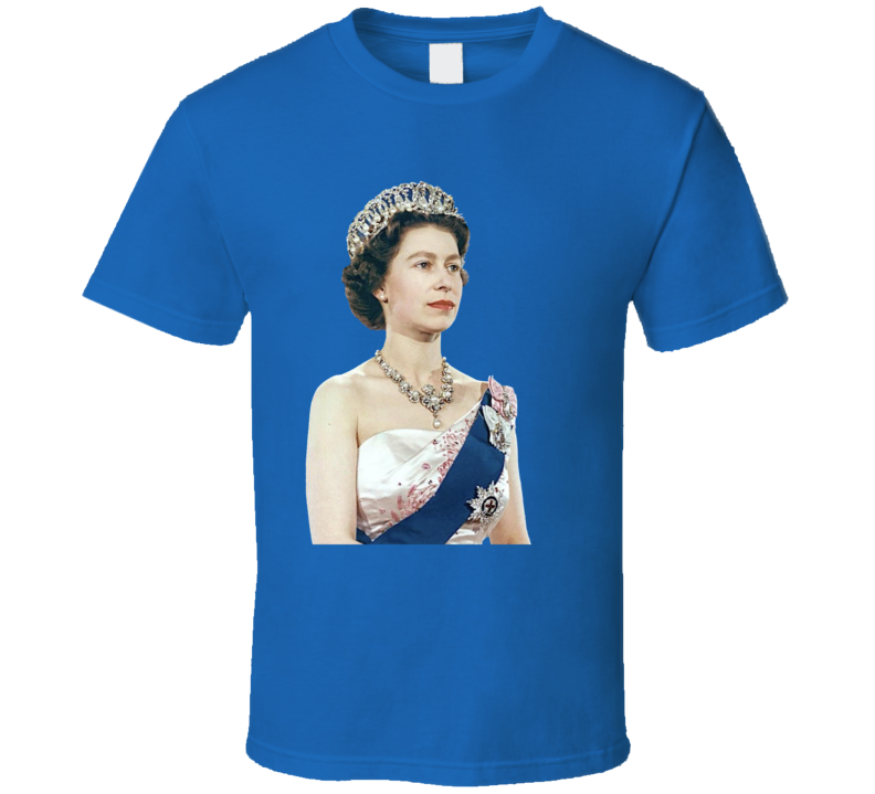 Queen Elizabeth Ii Young Queen Monarch T Shirt