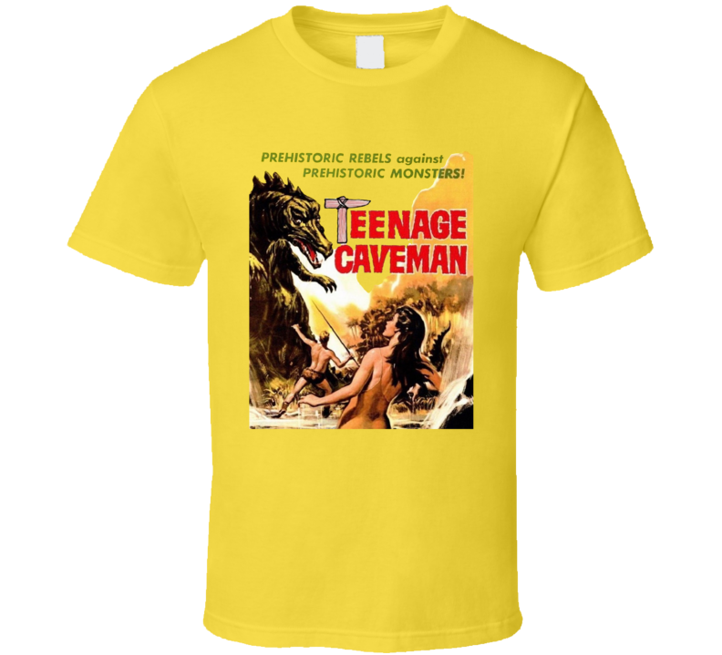 Teenage Caveman Movie T Shirt