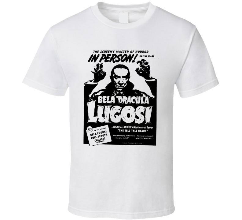 Bela Dracula Lugosi In Person T Shirt