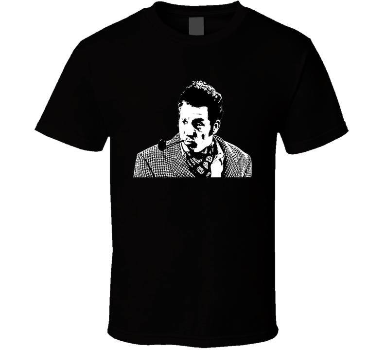 Seinfeld Cosmo Kramer Smoking A Pipe T Shirt