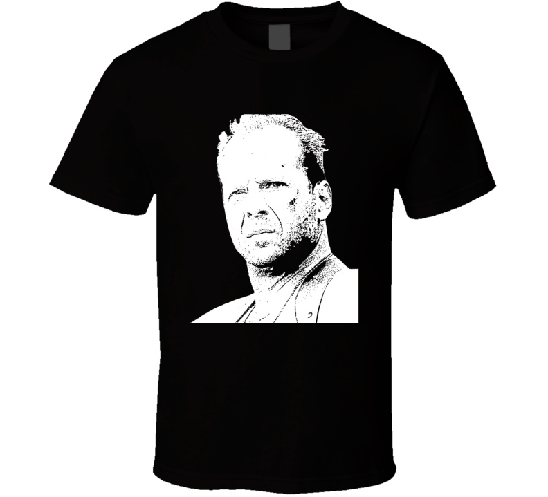 Bruce Willis 80s Action Star T Shirt