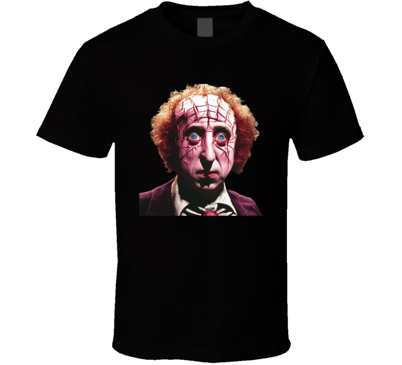 Willie Wonka Pinhead Mashup T Shirt