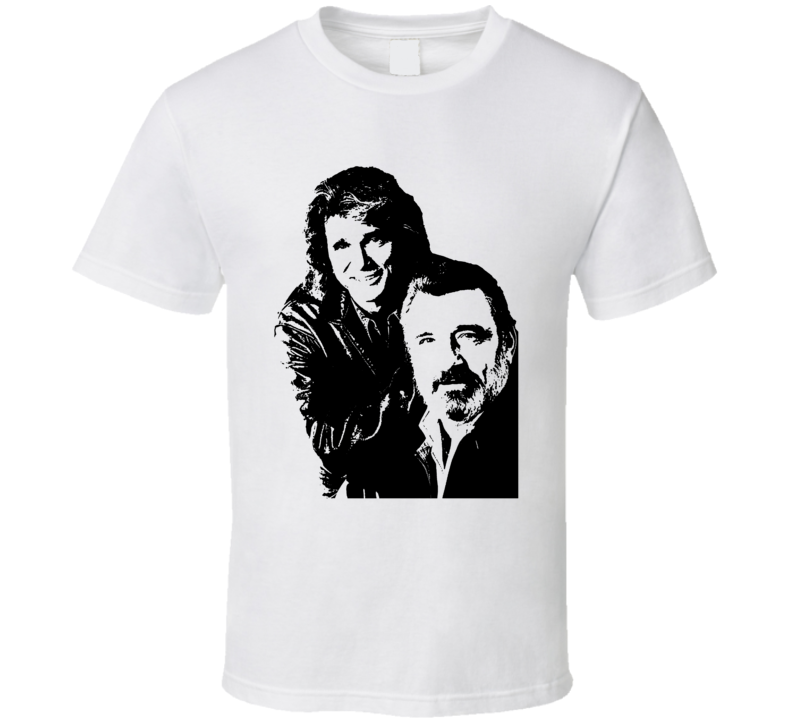 Highway To Heaven Michael Landon Victor French Tv Series T Shirt