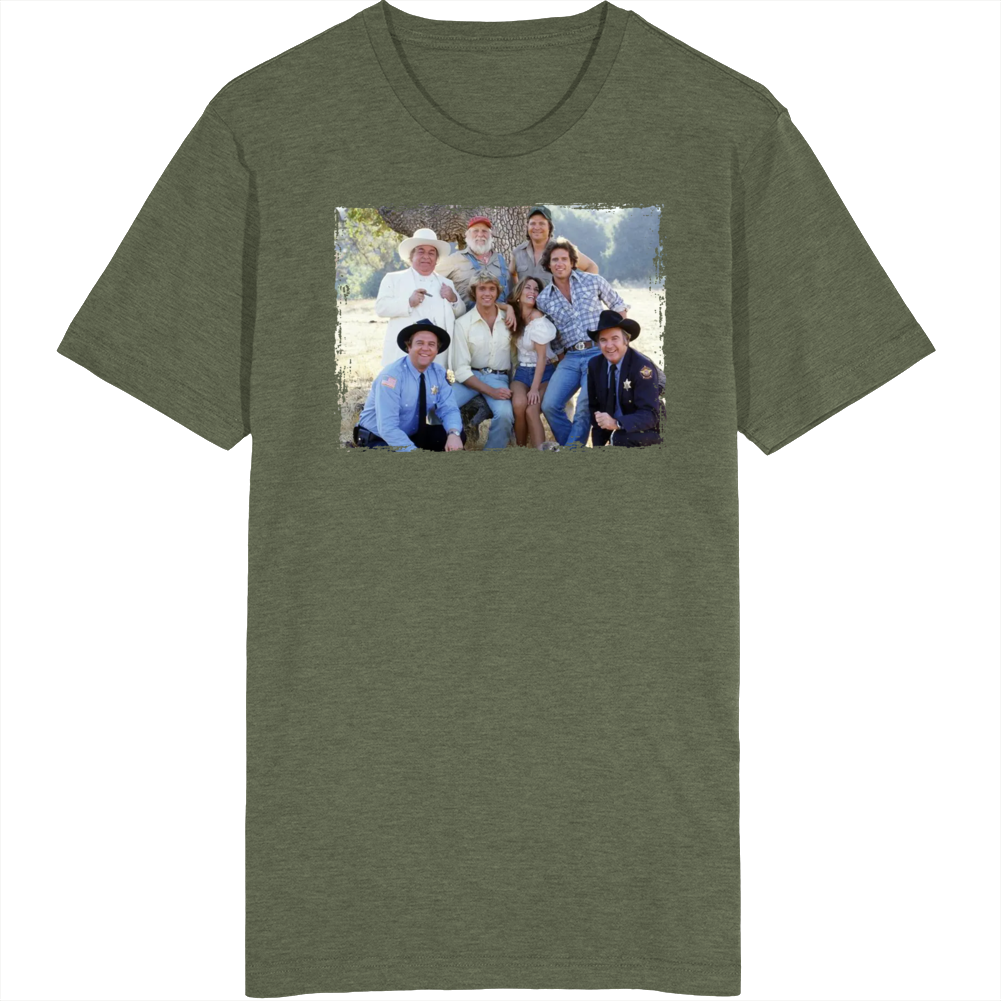 The Dukes Of Hazzard Cast Tv Series T Shirt