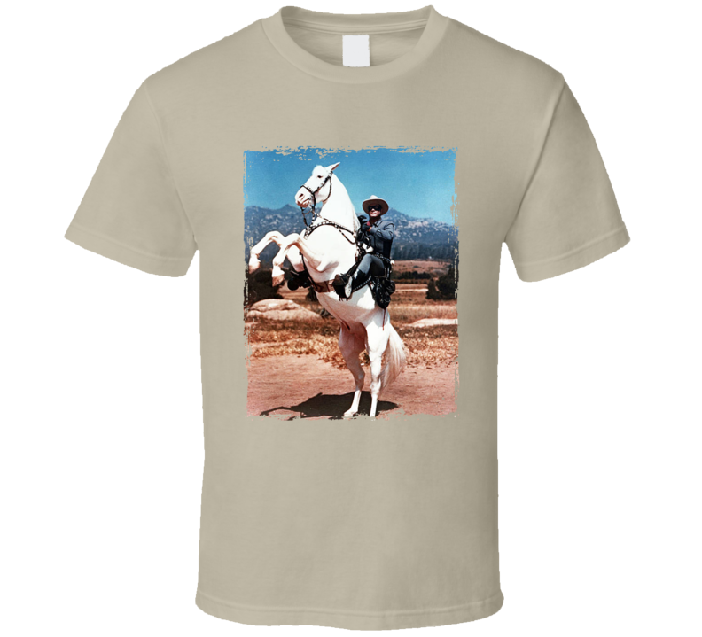 The Lone Ranger Clayton Moore T Shirt