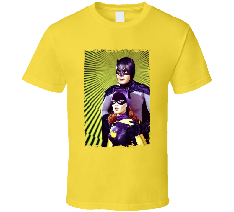 Batman Adam West Yvonne Craig Tv T Shirt