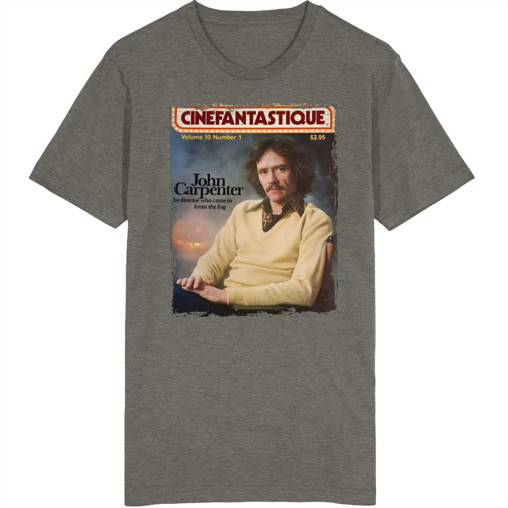 Cinefantastique Volume 1 Number 10 John Carpenter T Shirt
