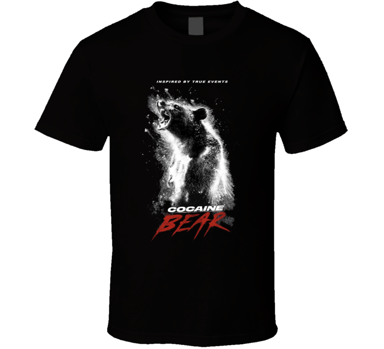 Cocaine Bear Thriller Movie T Shirt