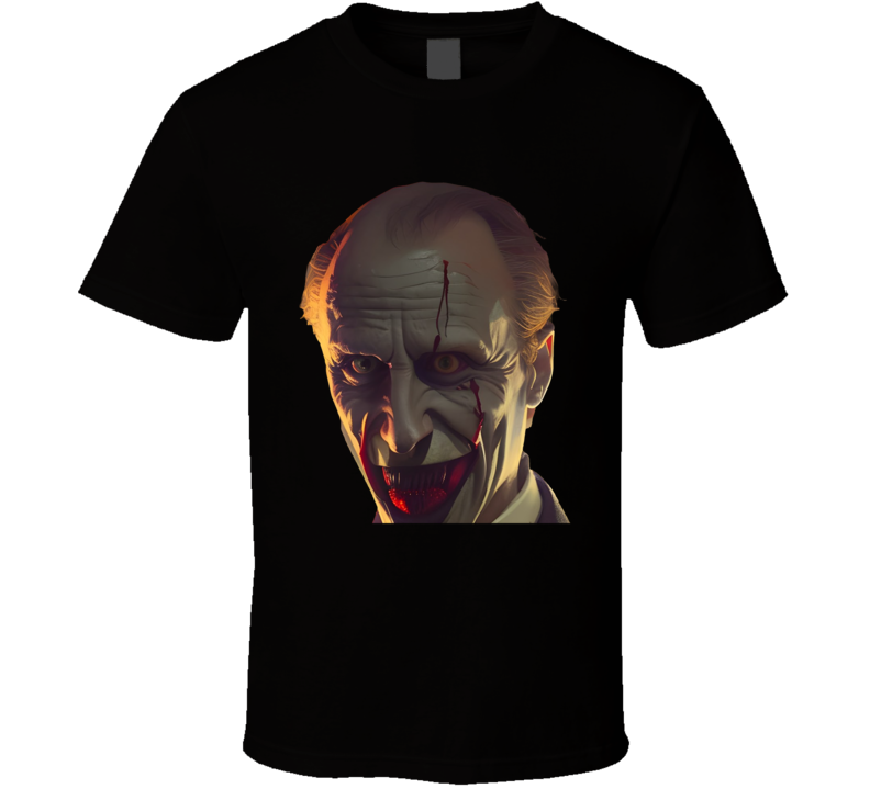 Dracula Vampire Monster Face Movie Fan T Shirt