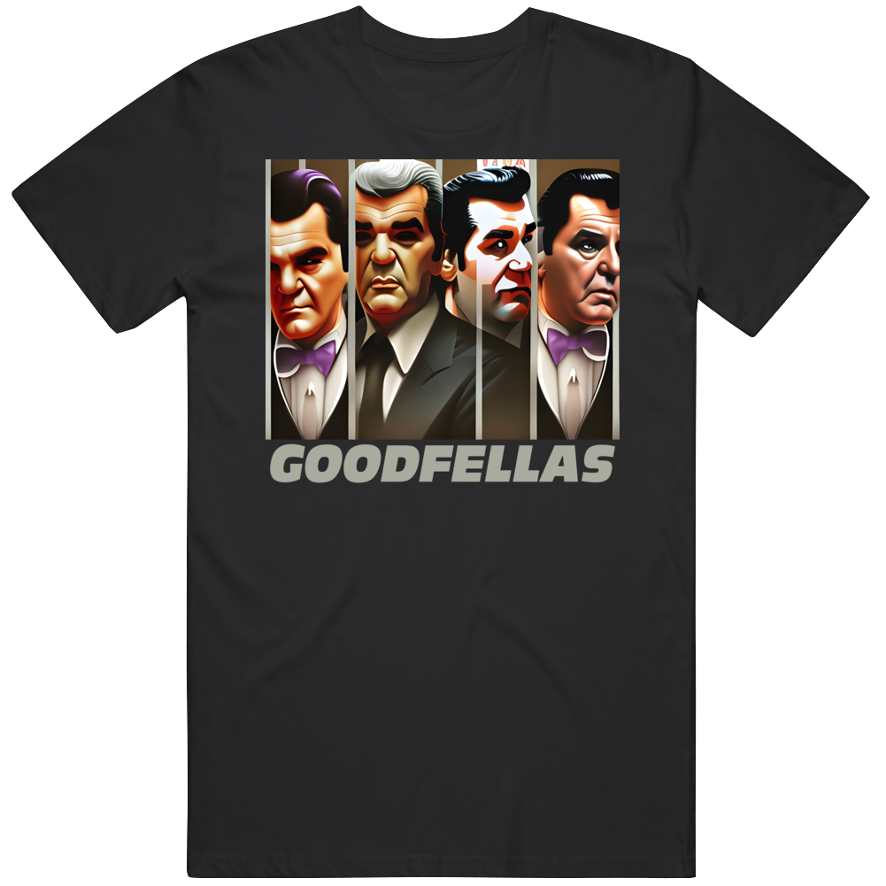 Goodfellas Poster Parody Fan Art T Shirt