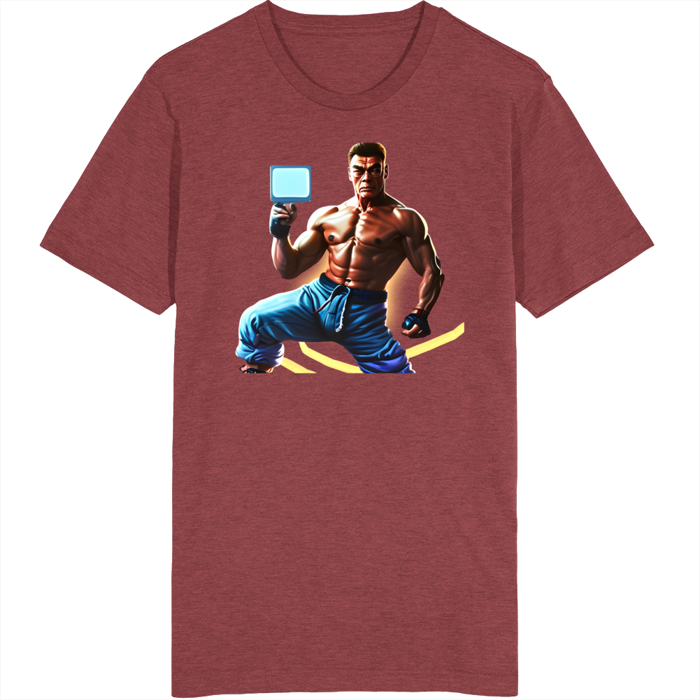 Jean-claude Van Damme Bloodsport Frank Dux Karate Mma T Shirt