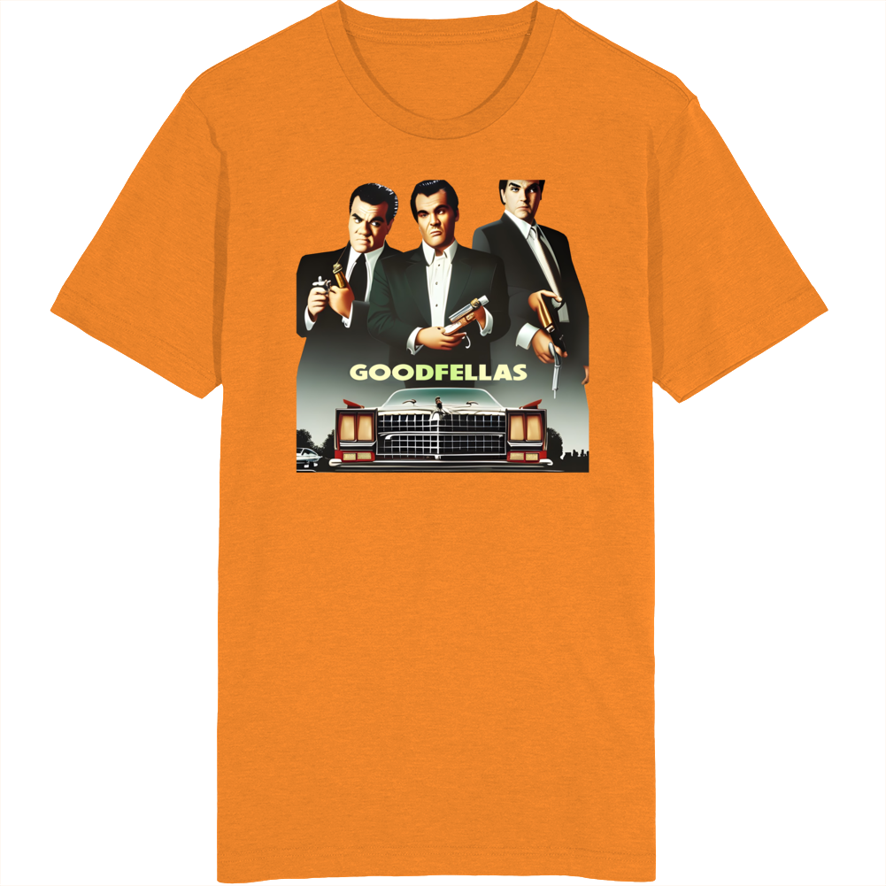 Goodfellas Gangster Art Fan Parody T Shirt