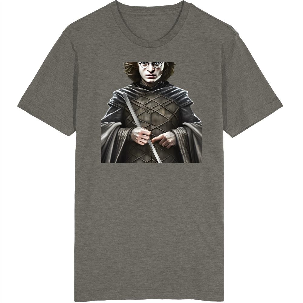 Harry Potter Game Of Thrones Got Mash Up Parody T Shirt