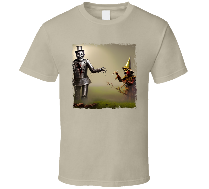 Tin Man Zombie Witch T Shirt