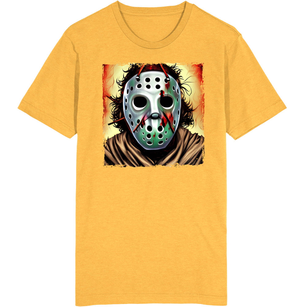 Jason Voorhees Friday The 13th Parody Fantasy Fan T Shirt