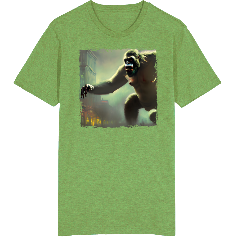 King Kong Walking Through The Streets T Shirt