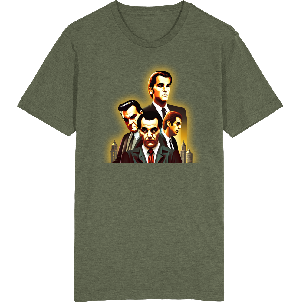 Goodfellas Gangster Fantasy Art Parody T Shirt