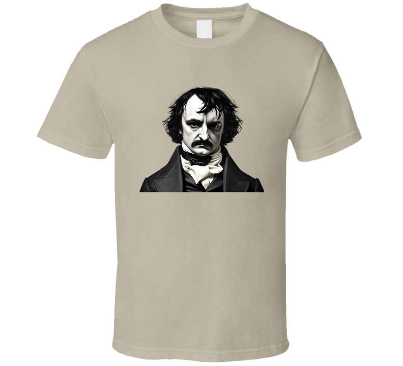Edgar Allan Poe American Writer T Shirt