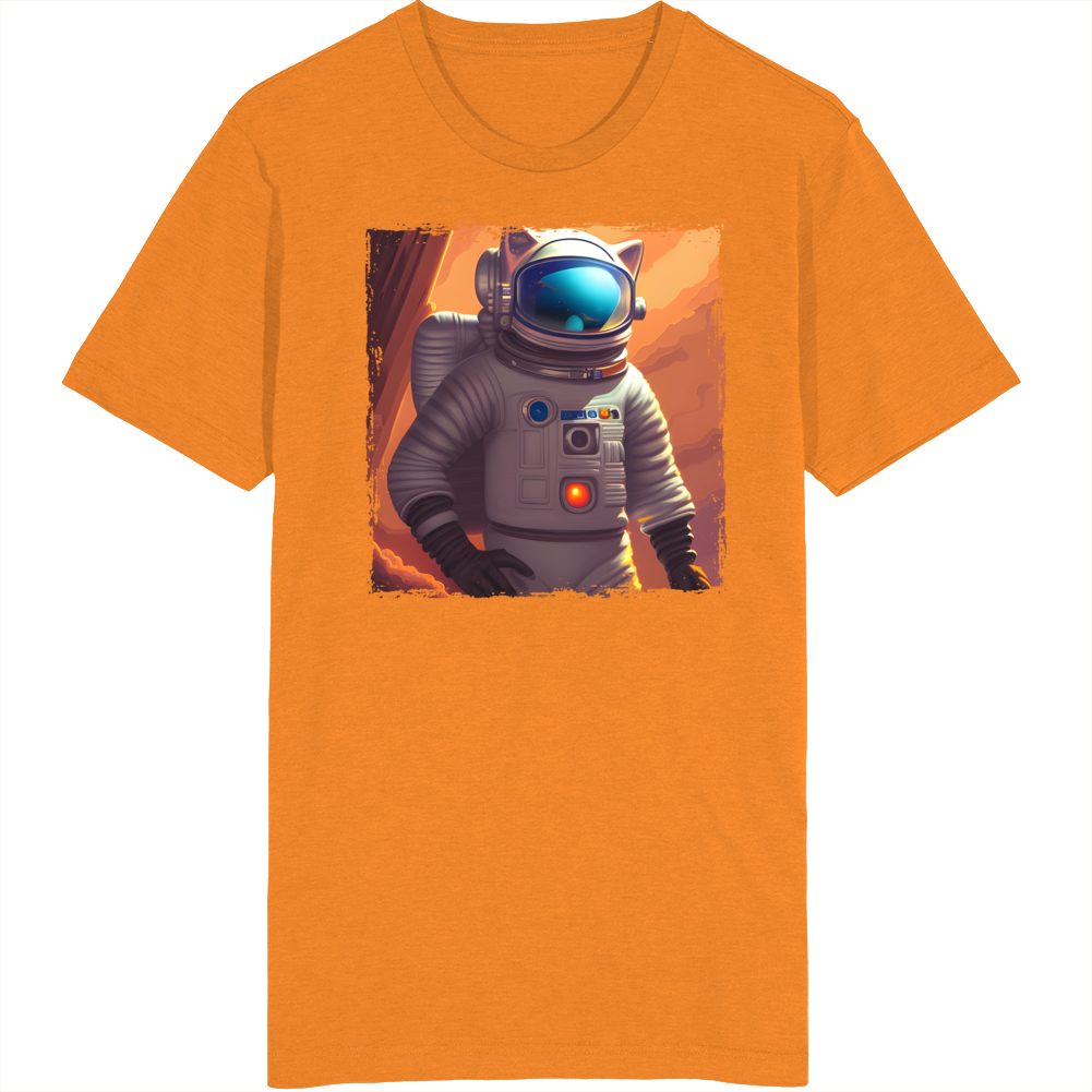 Castronaut Funny Astronaut Space Cat T Shirt