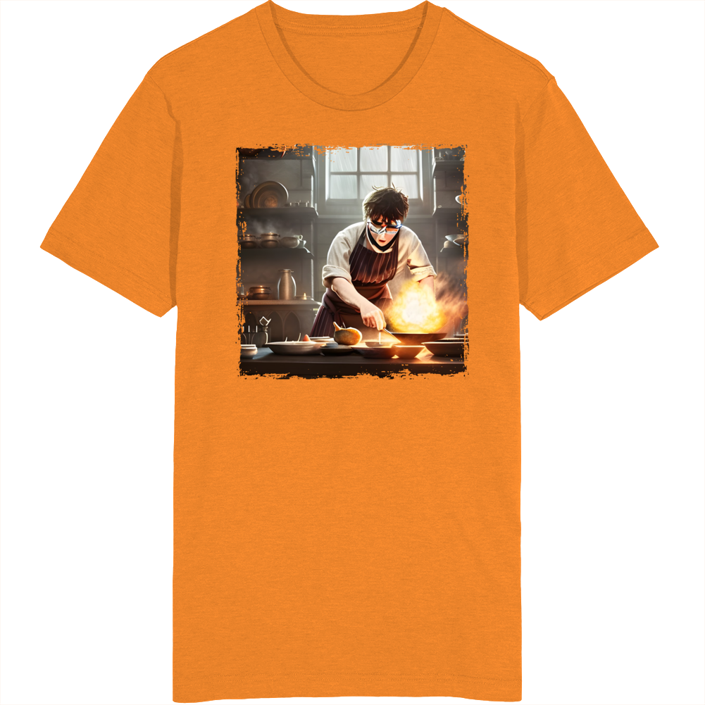 Chef Harry Potter In The Kitchen Cooking T Shirt