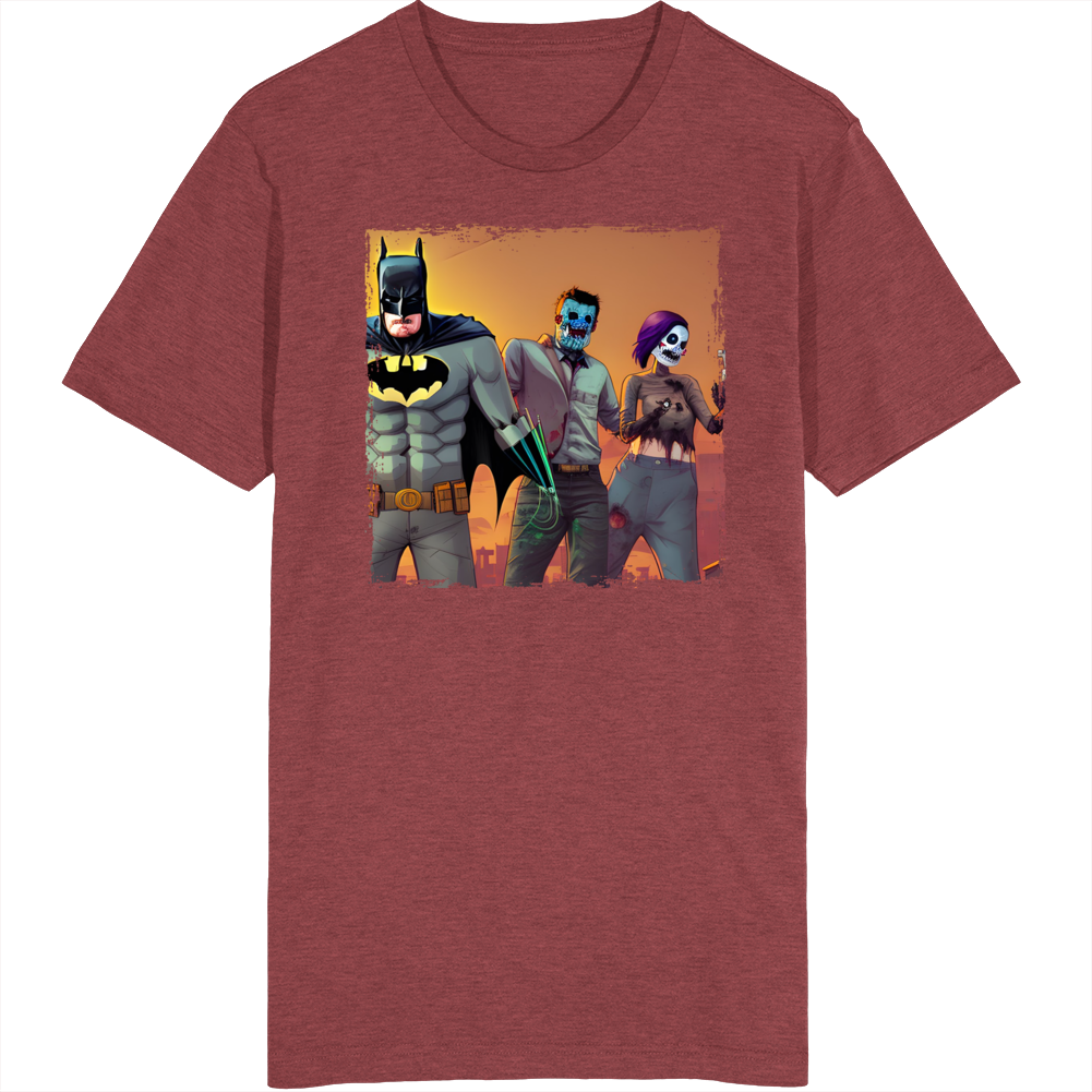 Batman And Zombies T Shirt