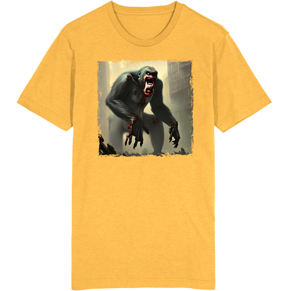 King Kong Zombie Art T Shirt