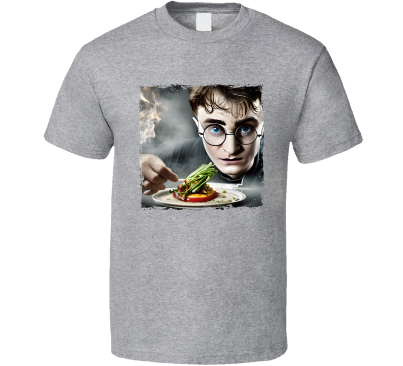 Chef Harry Potter In Kitchen Cooking Funny T Shirt