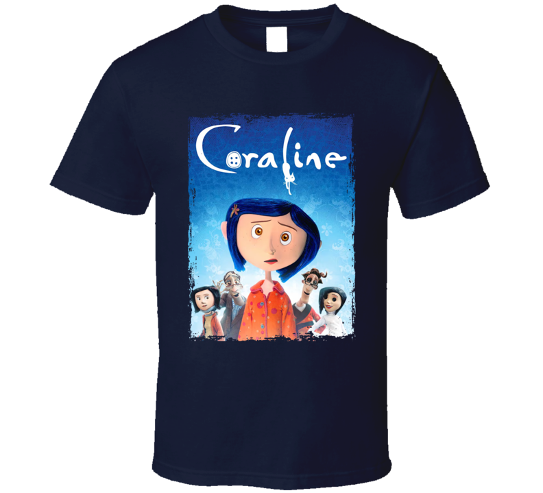 Coraline 2009 Movie T Shirt
