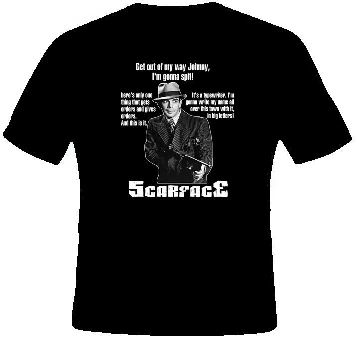 Paul Muni Scarface Movie Tony Original T Shirt