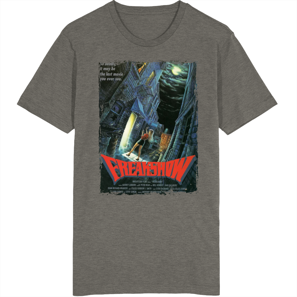Freakshow 80s Horror Movie T Shirt
