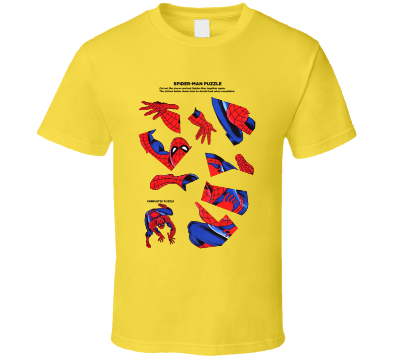 Spiderman Puzzle T Shirt