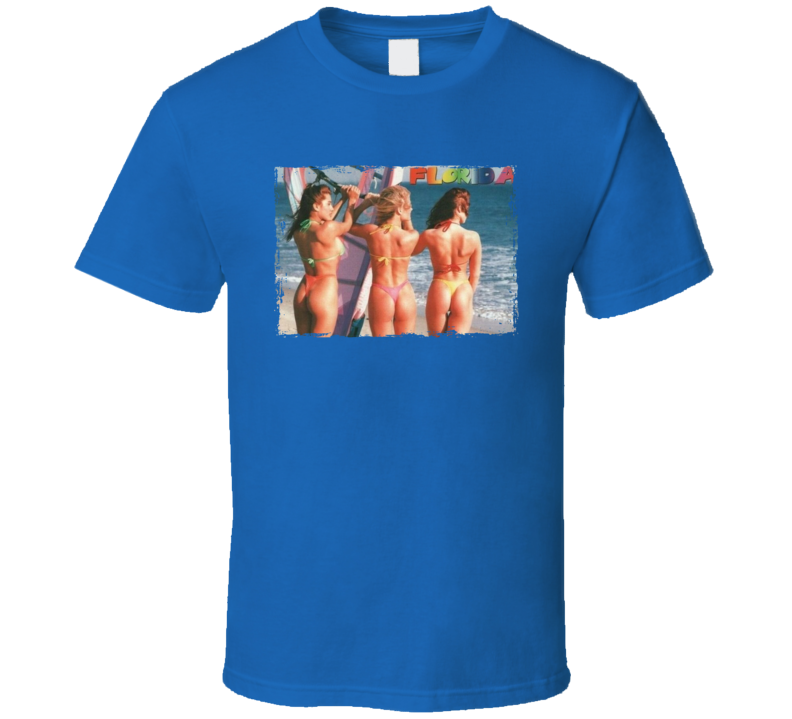 Florida Bikini Girls Postcard T Shirt