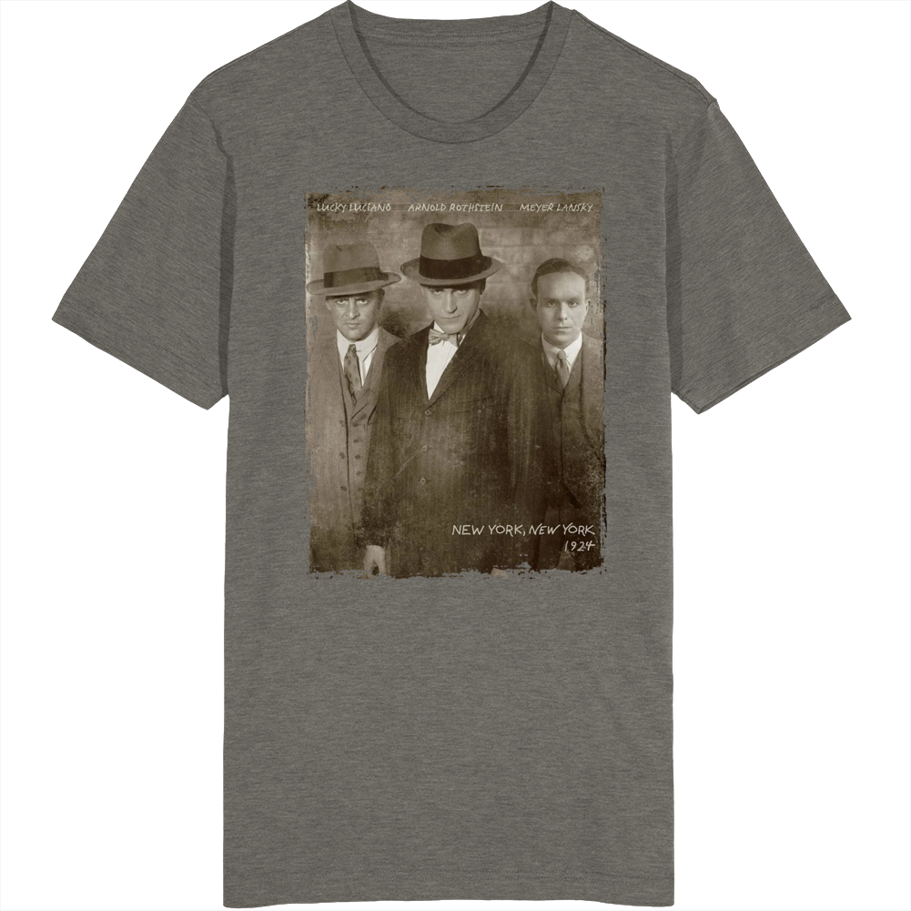 Boardwalk Empire New York 1924 Mobsters T Shirt